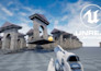 do 3d game environment 3d scene game map level design in unity and unreal engine